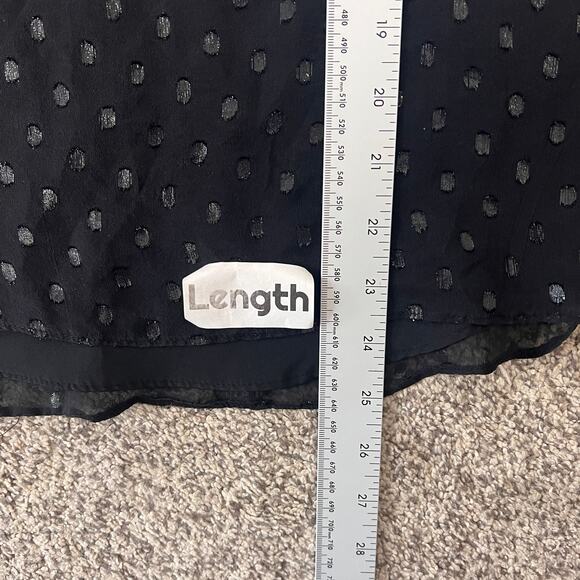 Lilly Pulitzer Womens XS Preppy Glam Party Holiday Florin Silk Metallic Dot Tank - Picture 11 of 11